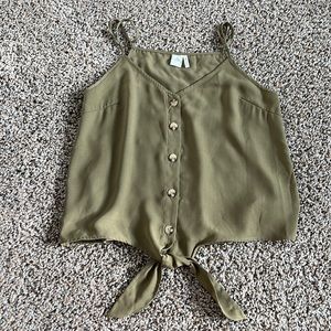 Paper crane tank top